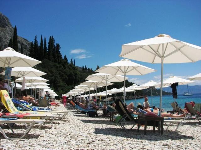 Vasiliki Seamemories Apartment บาร์บาตี ภายนอก รูปภาพ