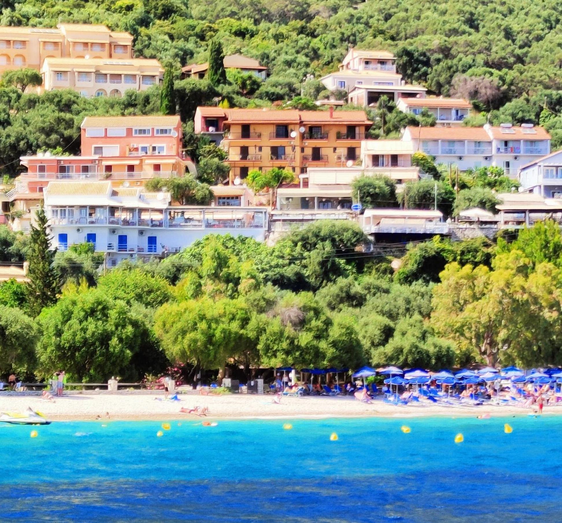 Vasiliki Seamemories Apartment บาร์บาตี ภายนอก รูปภาพ